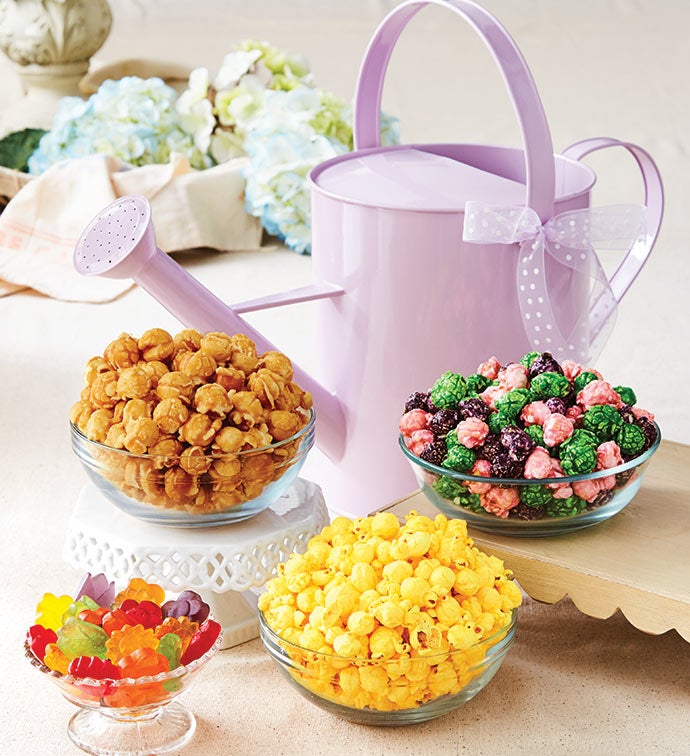 Lavender Watering Can and Snacks